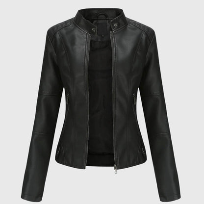 Giorgina™ - Veste en Cuir Élégante pour Femmes