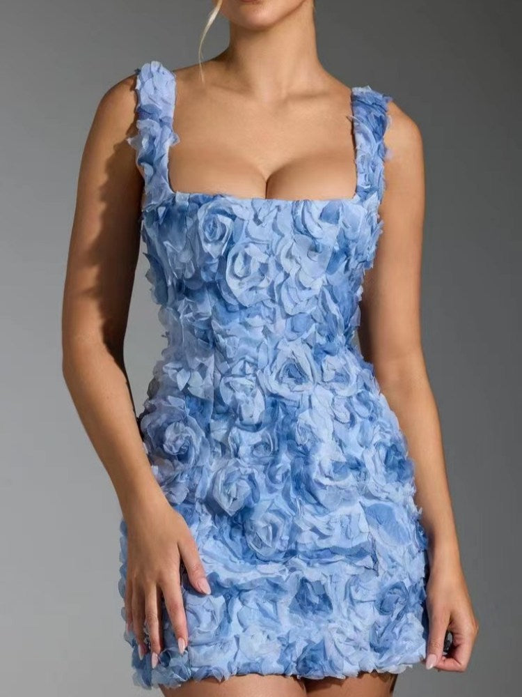 Jennifer | Robe Mini Corset Blossom Embrace