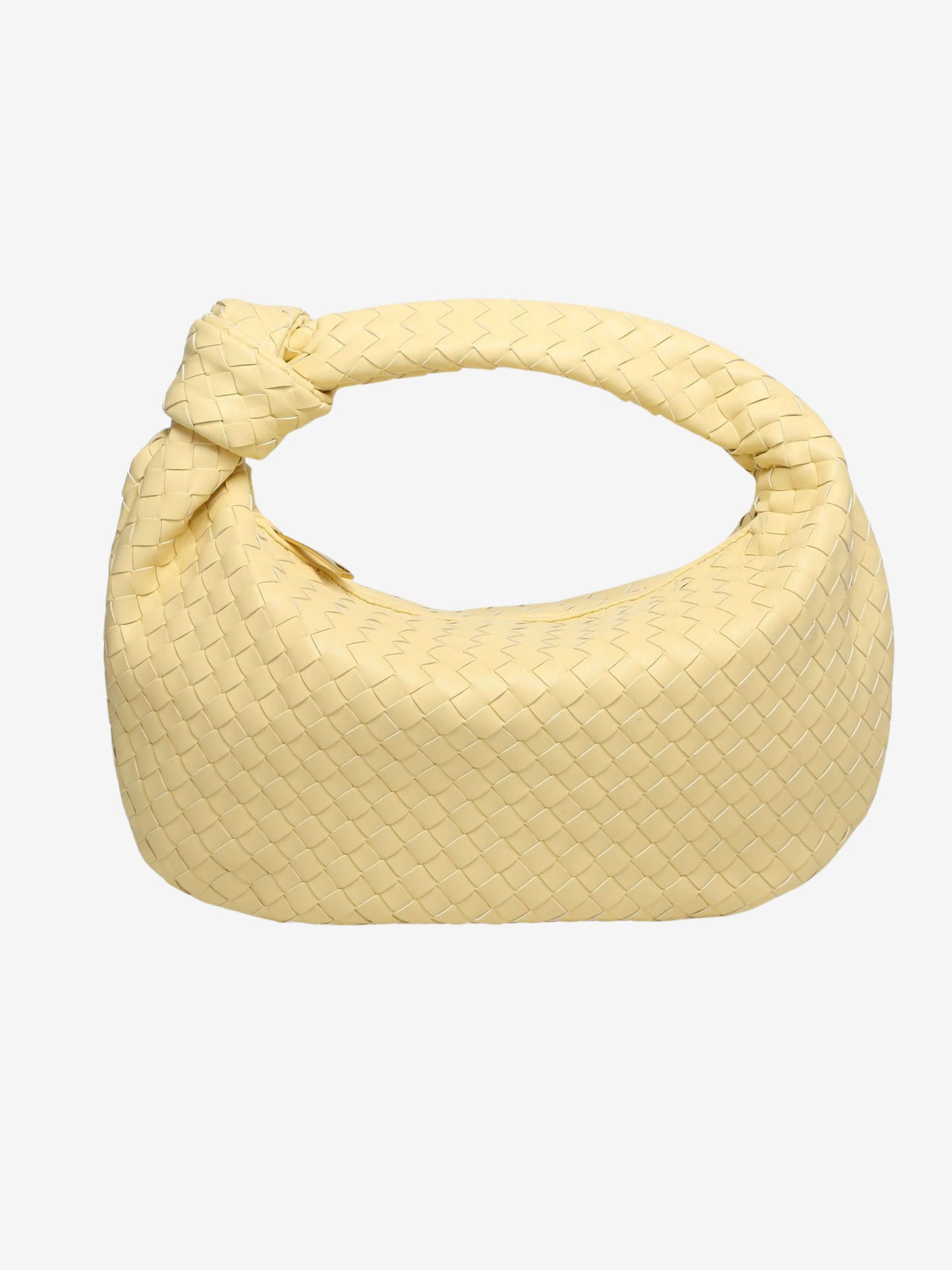 Giselle | Sac à Bandoulière Moyen Tressé avec Nœud