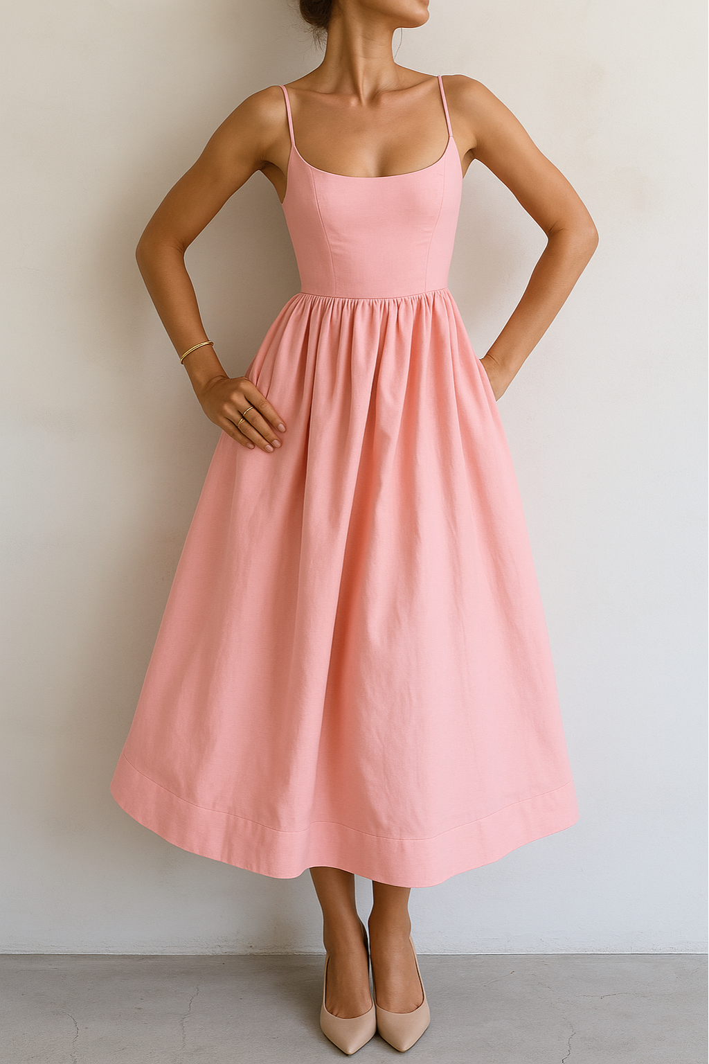 Nicole | Robe Élégante d'Été