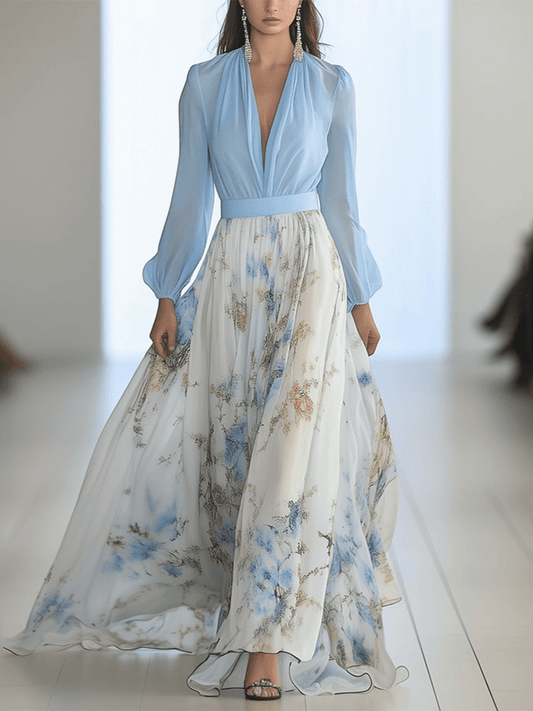 Zara | Élégant Robe Maxi Florale