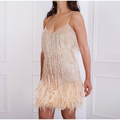 Jane - La Robe de Cocktail en Sequins