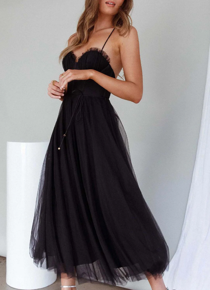 Jana – Robe midi pour les journées chaudes