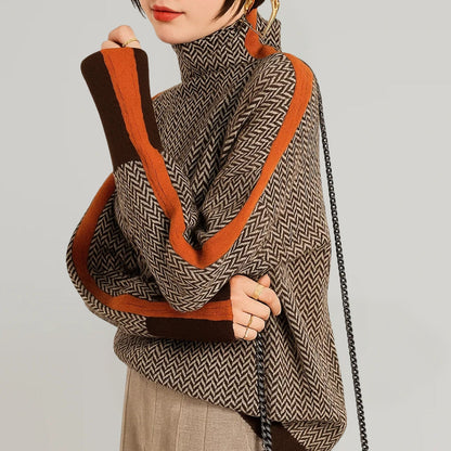 Martina™ | Pull Col Montant