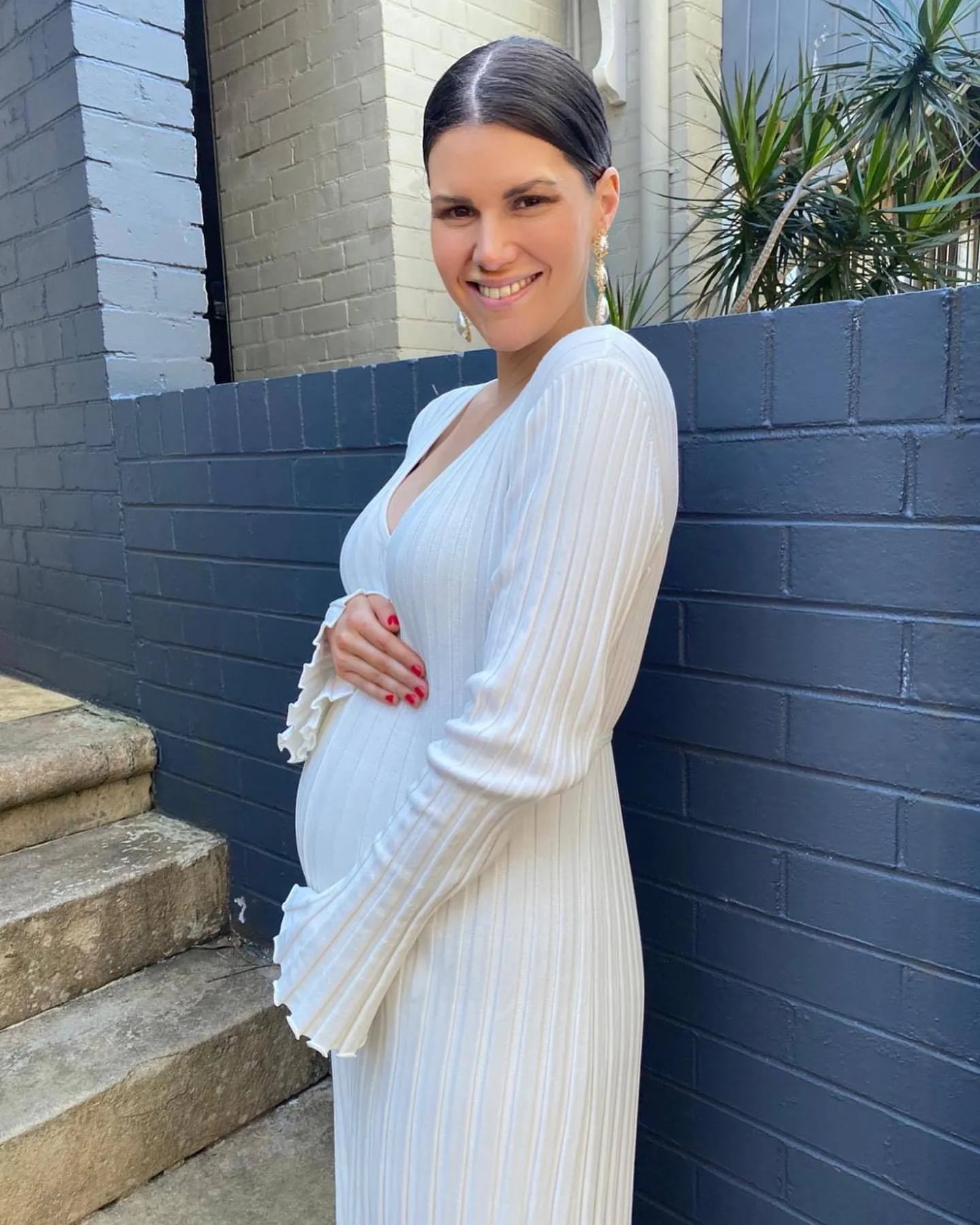 Sara - Nouvelle Robe Midi en Tricot