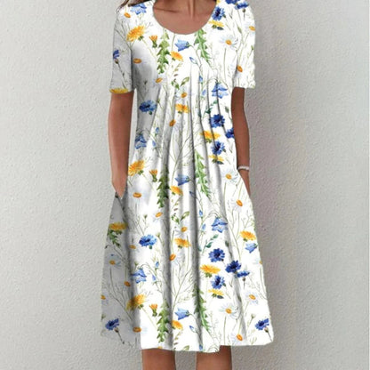 Erin - Robe élégante à motif floral