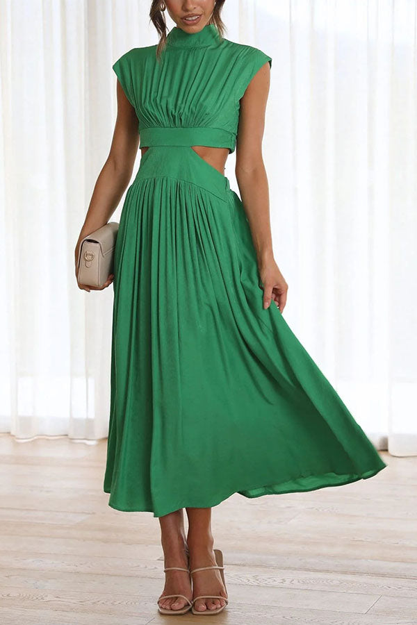Quincy | Robe Midi avec Taille et Poches