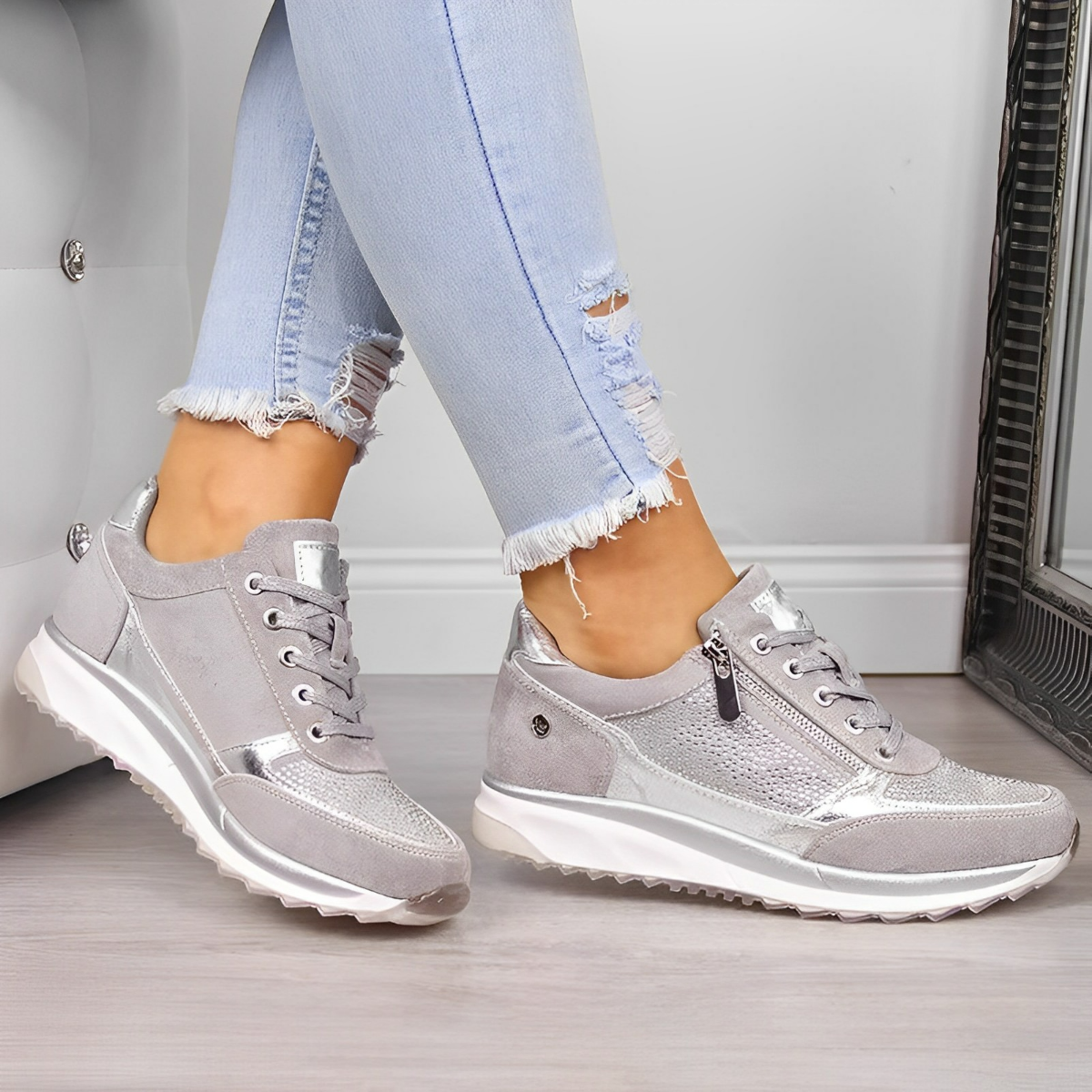 Pro Shoes – Chaussures de sport confortables avec fermeture pratique