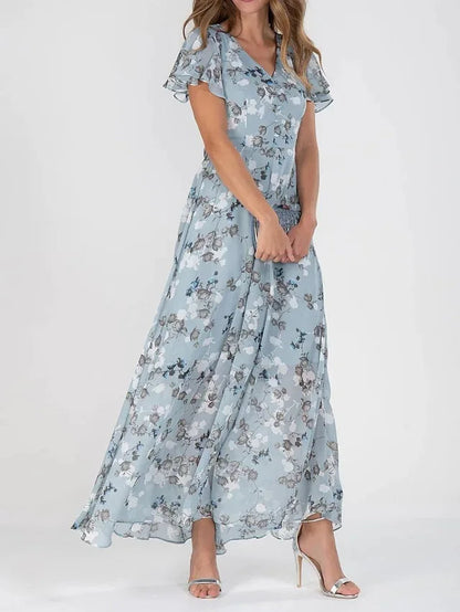Lea – Robe Midi Élégante pour Toute Occasion