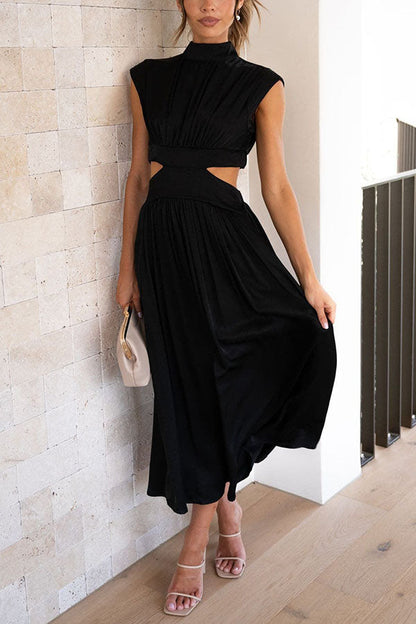 Quincy | Robe Midi avec Taille et Poches