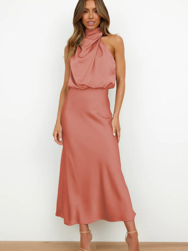 Robe en Soie Élégante Grace