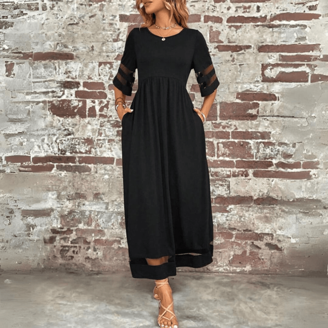 Zora | Robe Maxi d'Élégance Intemporelle