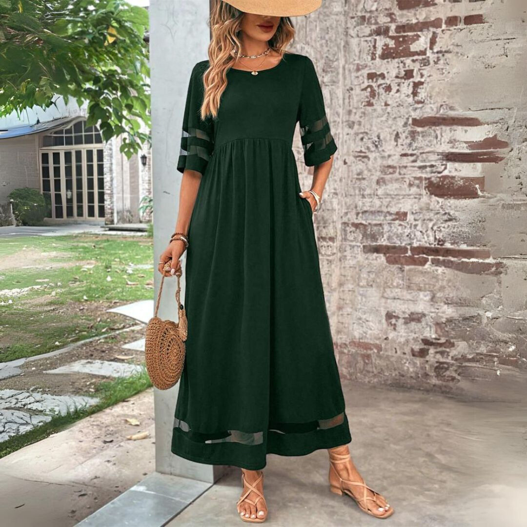 Esme - Robe Chic avec Couverture qui Accentue le Ventre
