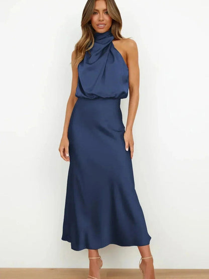 Robe en Soie Élégante Grace