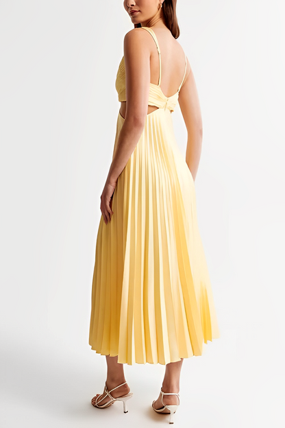 Kesley – Robe plissée élégante pour occasions spéciales
