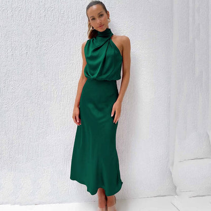 Robe en Soie Élégante Grace