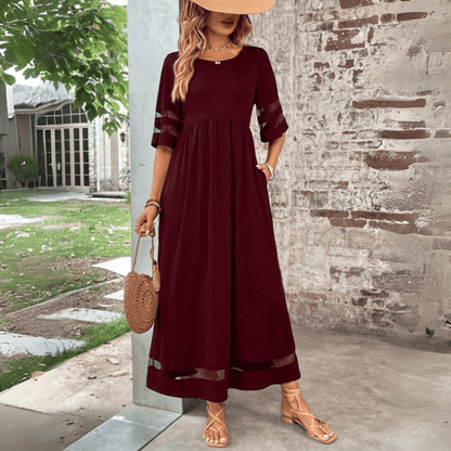 Zora | Robe Maxi d'Élégance Intemporelle