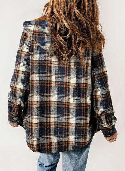 Elvessa | Veste en Flanelle à Carreaux