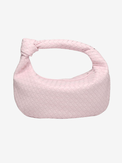 Giselle | Sac à Bandoulière Moyen Tressé avec Nœud