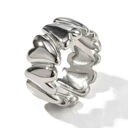 Hazel | Bague Cœur Enveloppante