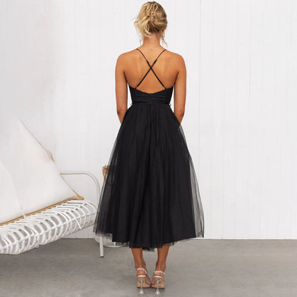 Franca – Robe midi raffinée au design classique