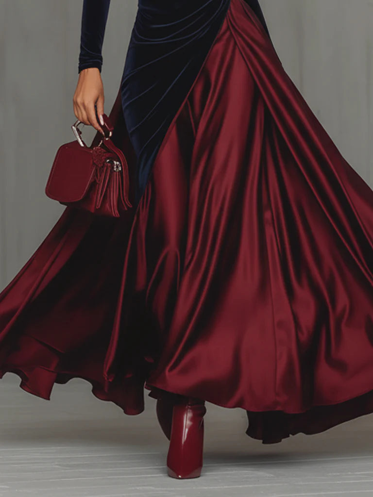 Lira ❘ Robe longue bicolore