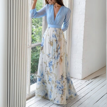 Dolores - Robe Maxi à Imprimé Floral