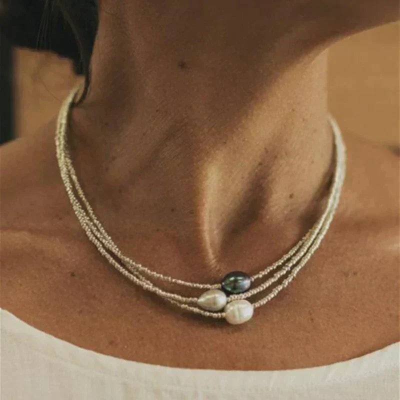 Marivelle – Collier vintage avec un éclat délicat