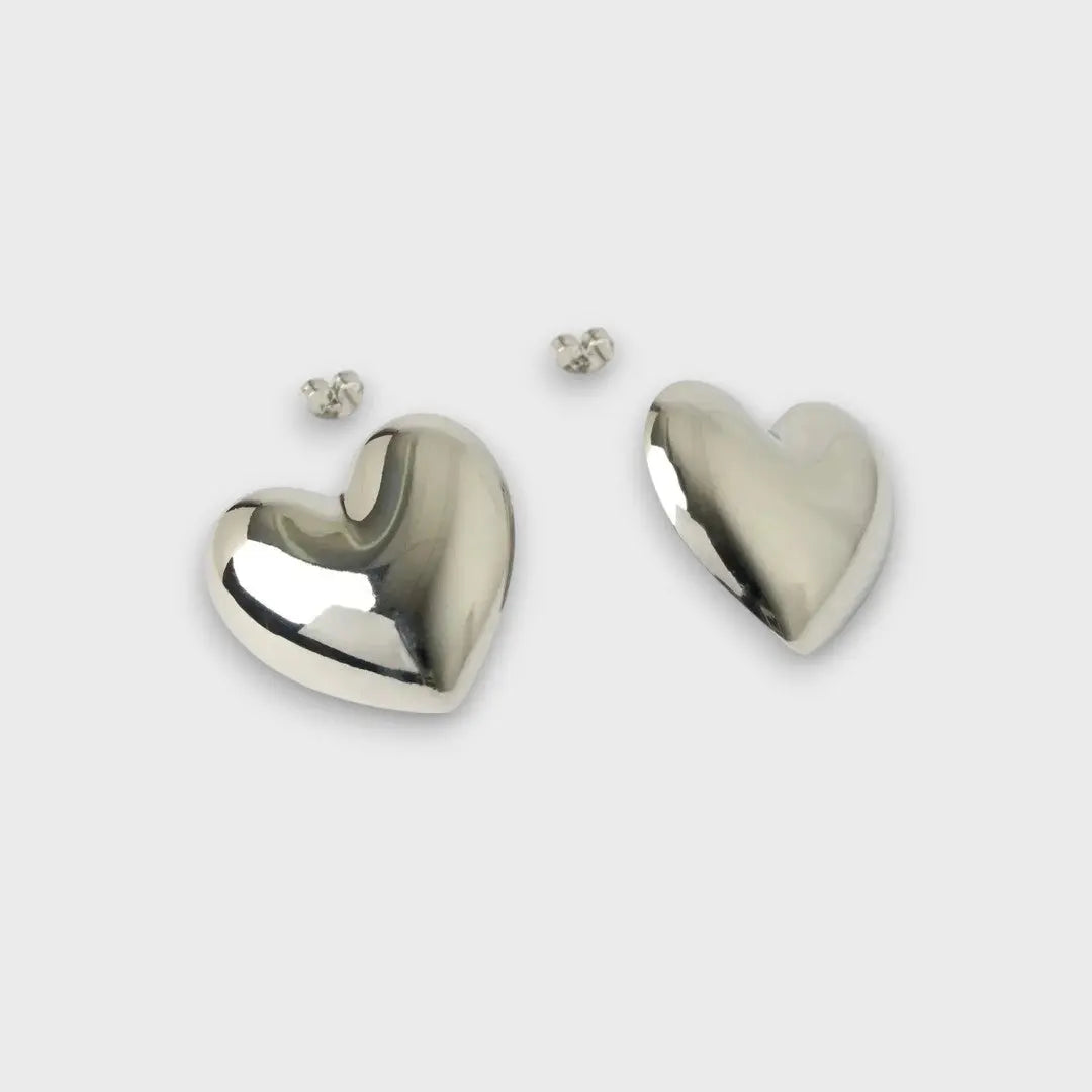 Harpy – Boucles d'oreilles en forme de cœur