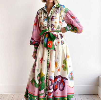 Celia | Robe Maxi Élégante