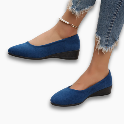 Karina - Scarpe Basse in Velluto Morbido