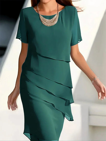 Iza™ | Robe élégante avec couverture du ventre