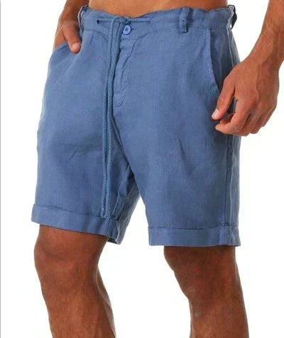 Moritz - Shorts en lin décontractés pour un look estival masculin.