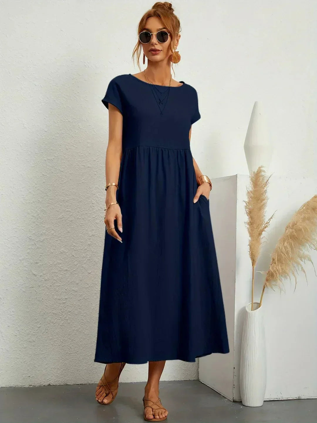 Gabrielle™ | Robe Midi Élégante et Intemporelle