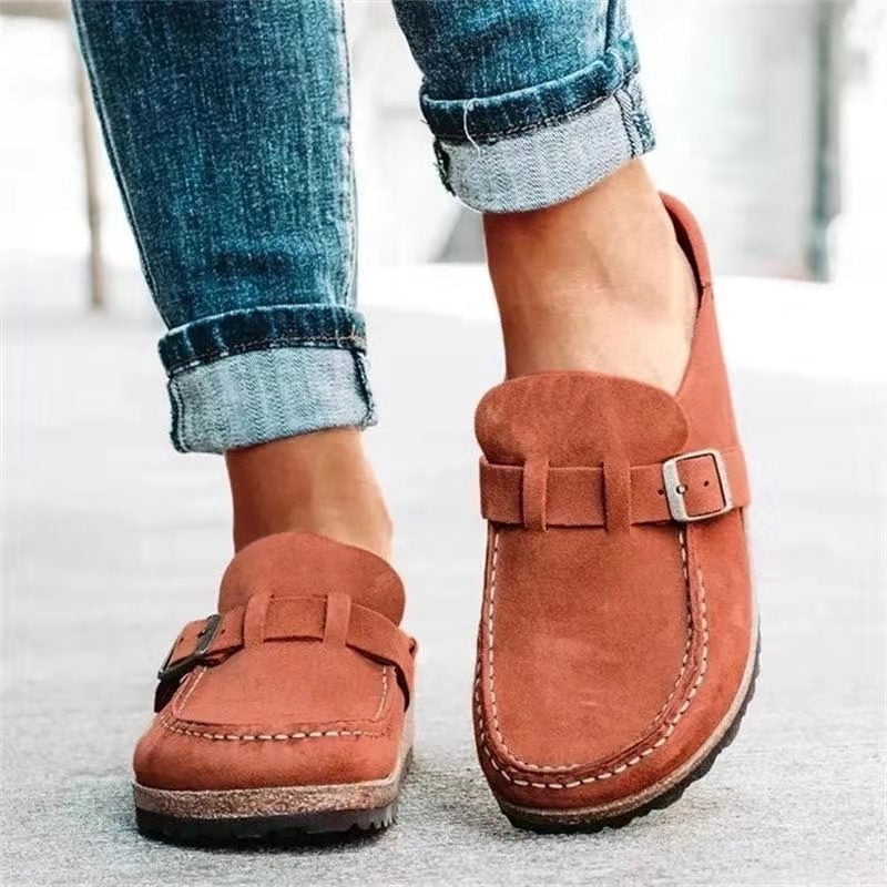 Luna™ - Mocassins en Suède Orthopédique Raffiné