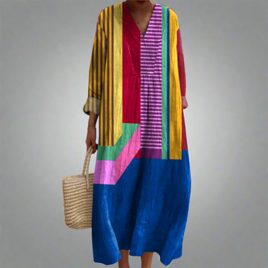 Gabriela™ | Robe Géométrique Élégante