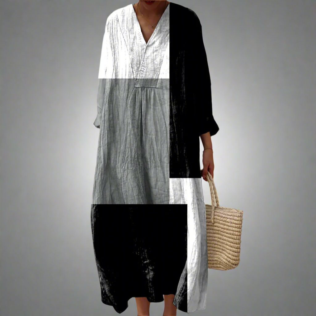 Dahlia™ | Robe Géométrique Élégante