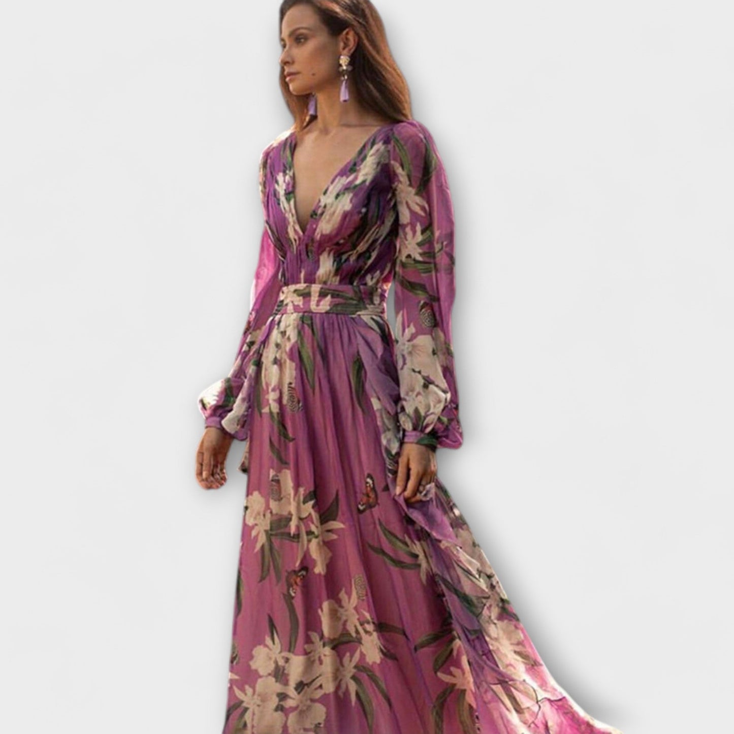 Robe Maxi Élégante de Haute Qualité