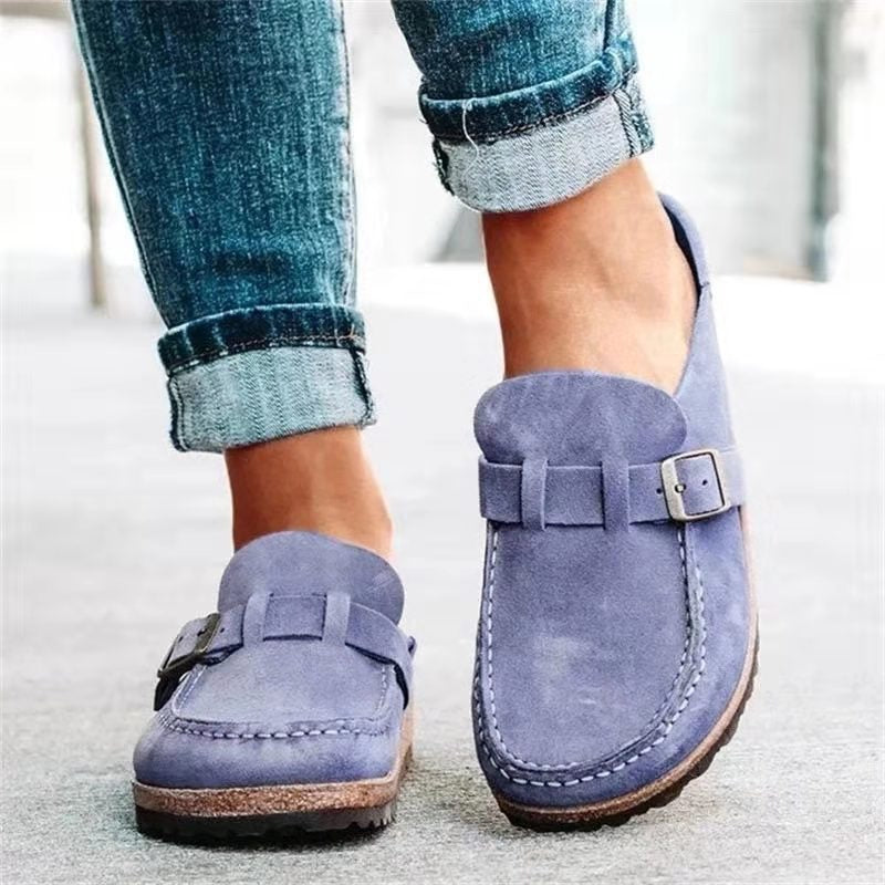 Luna™ - Mocassins Orthopédiques en Suède Raffinée