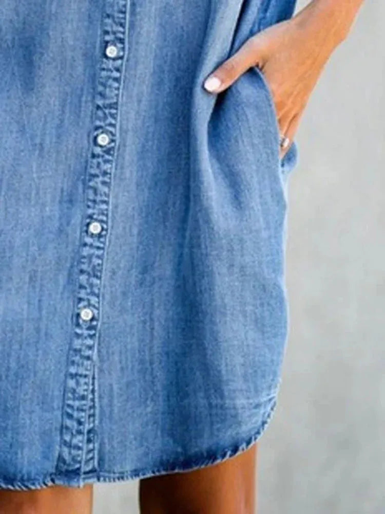 Jessa | Robe en Denim Intemporelle