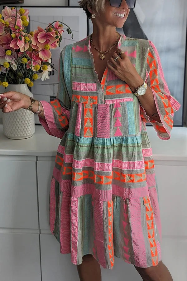 Kiki | Élégant Robe Midi de Printemps (Presque épuisé)