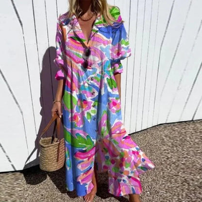 Jessy | Robe Maxi Boho de Luxe (Quasi épuisée)