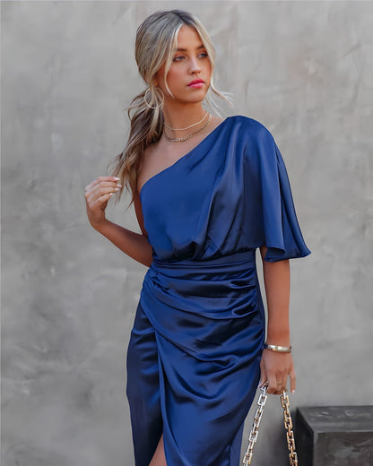 Candyce - Robe élégante avec coupe asymétrique