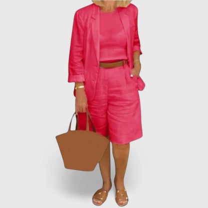 ANNA – ENSEMBLE DE SHORTS DÉCONTRACTÉS