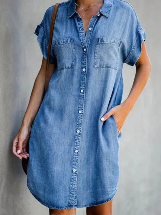 Jessa | Robe en Denim Intemporelle