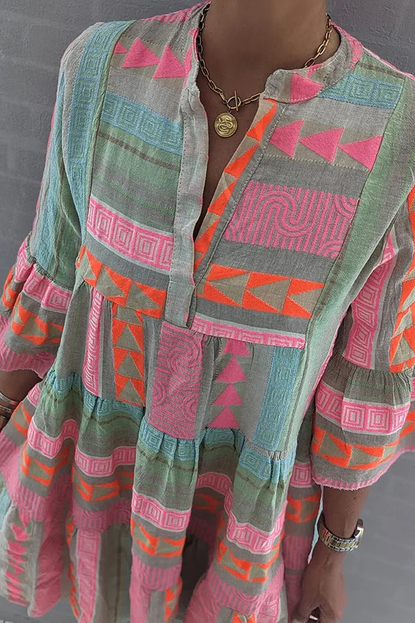 Kiki | Élégant Robe Midi de Printemps (Presque épuisé)