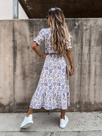Naila™ - Robe Florale Élégante