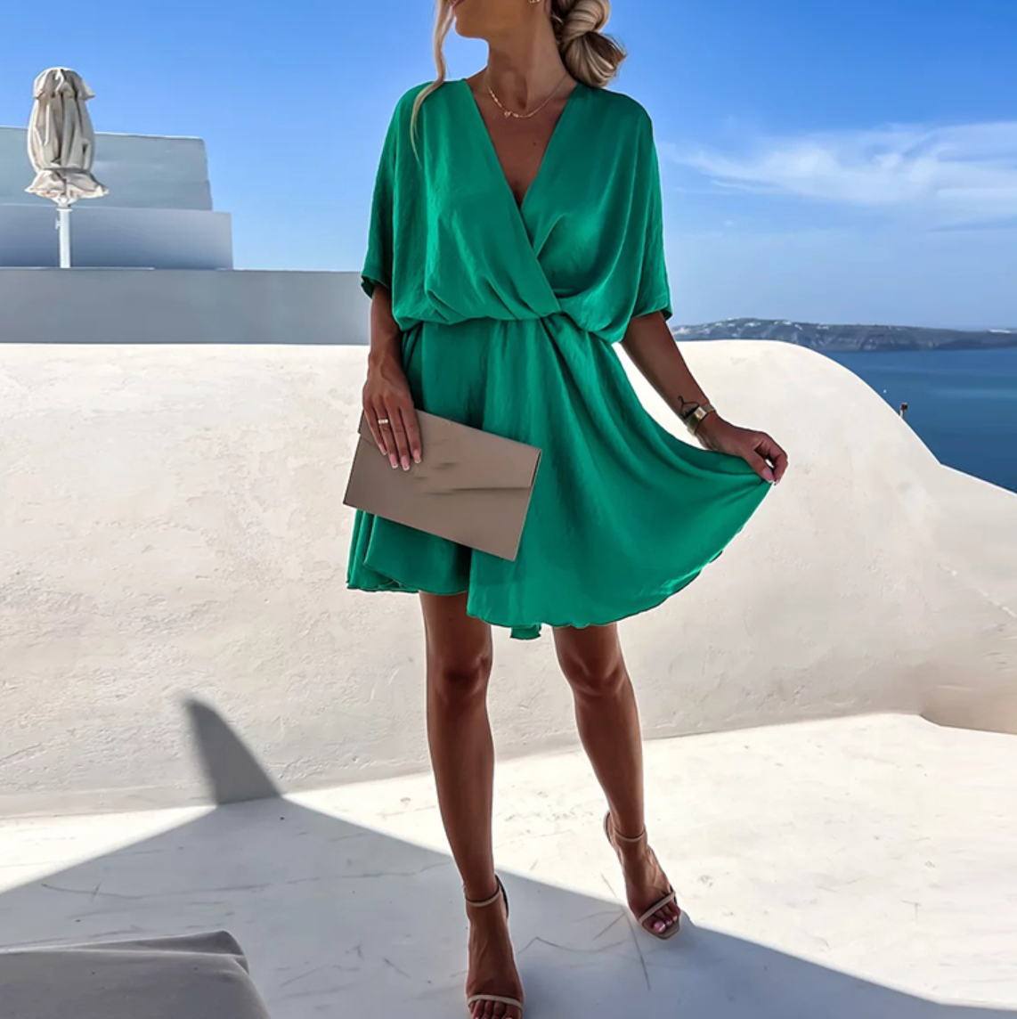 Kiana - Robe Mini Fluide Chic