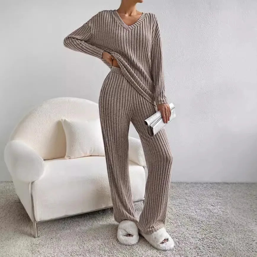 SABINA – Ensemble de Lounge Confortable avec Jambes Amples