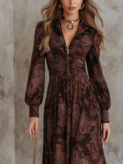 Cloe | Robe longue vintage